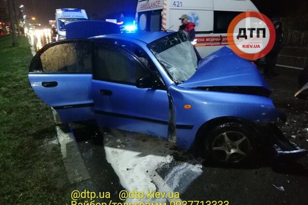 Под Киевом авто с российской регистрацией устроило смертельное ДТП