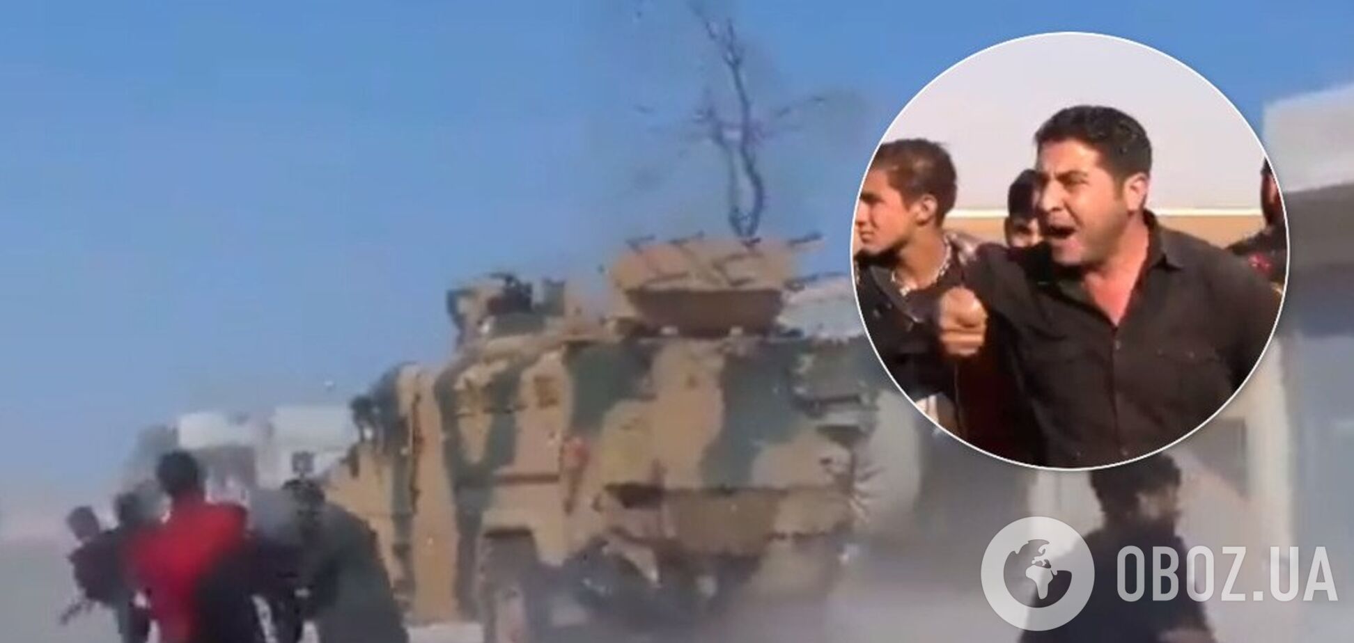 Військових Путіна закидали камінням у Сирії