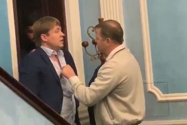 Ляшко подрался с Герусом