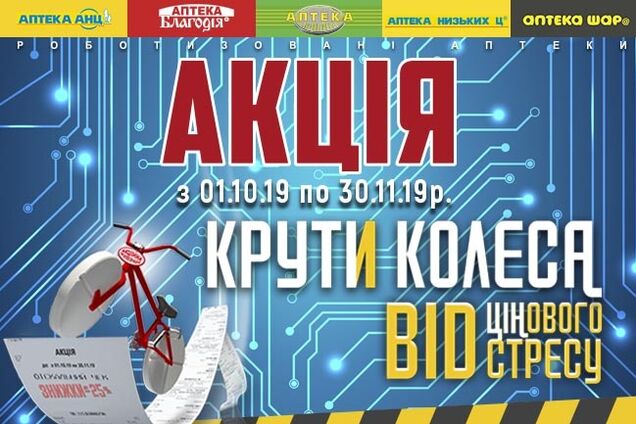 Акция 'Крути колеса від цінового стресу' — на финише