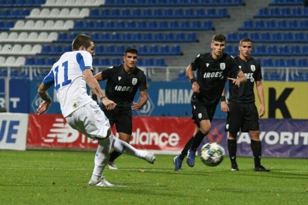 'Динамо' добыло разгромную победу в Юношеской лиге УЕФА