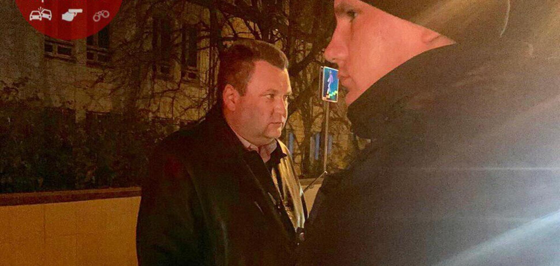 'Я вас на нуль помножу!' У Києві одіозний працівник ГПУ влаштував скандал поліції. Фото