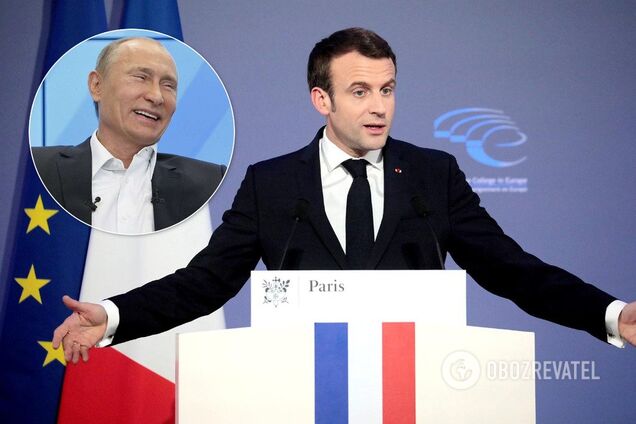 Макрон відкинув ідею Путіна про ракети в Європі