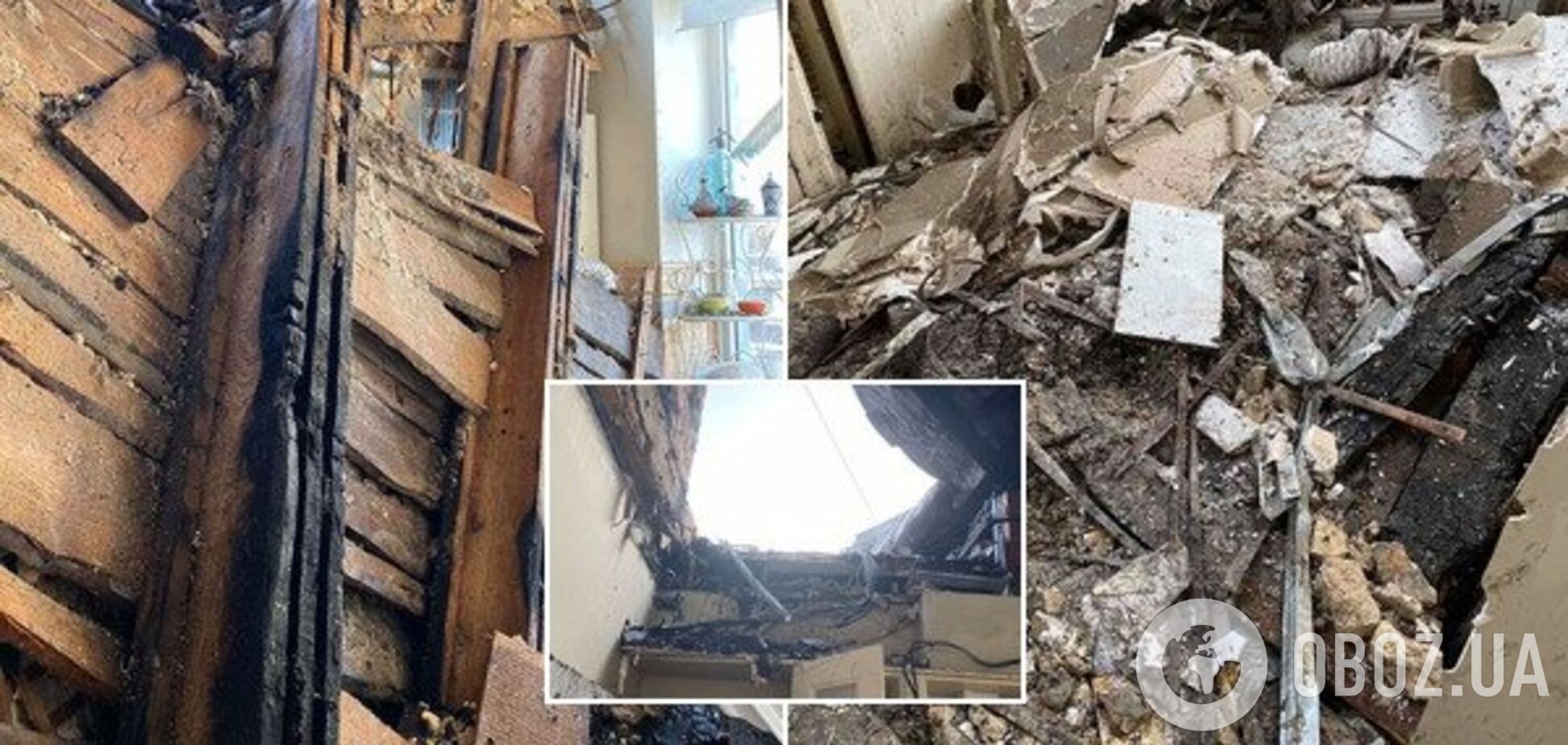 'Превратился в хлам!' Как выживают жители разрушенного пожаром исторического дома в центре Киева