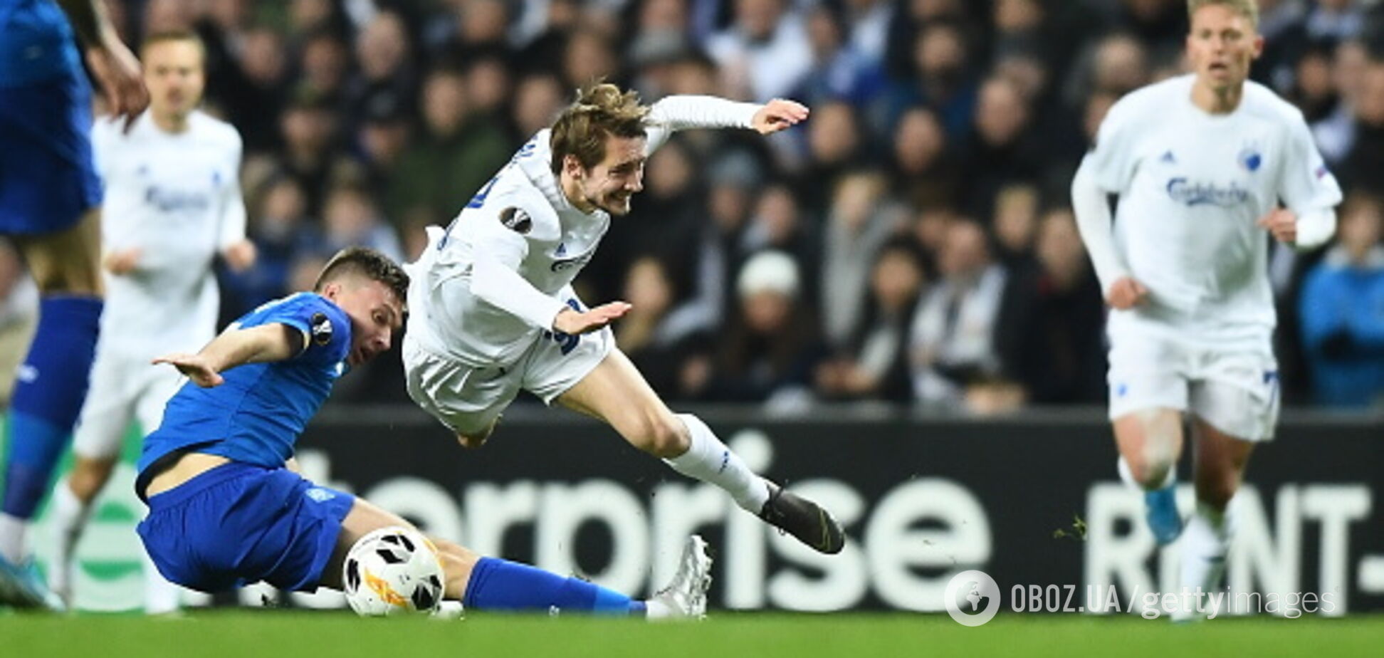 Копенгаген - Динамо: видео голов Лиги Европы