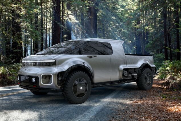 Быстрее, чем Tesla: компания Neuron EV показала концепт электрического пикапа T/ONE