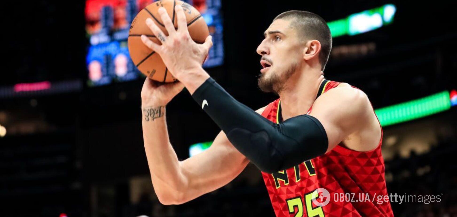 Украинец Лэнь провел мощный поединок в НБА