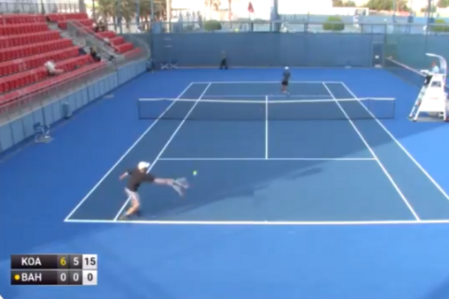 Артем Багмет на турнире ITF