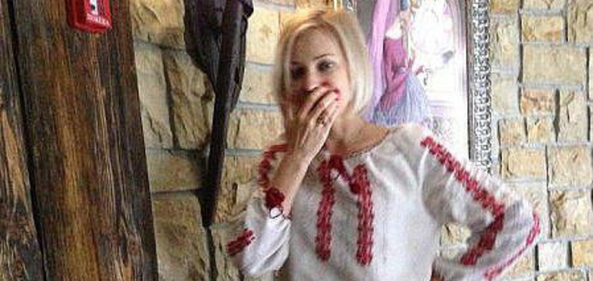 Наталья Поклонская в вышиванке