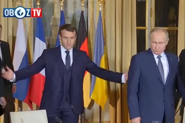 Панібратство з Путіним: прояснилася роль Макрона на зустрічі в Парижі
