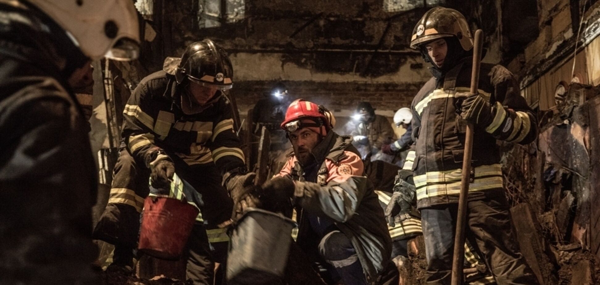 Последствия пожара в Одессе