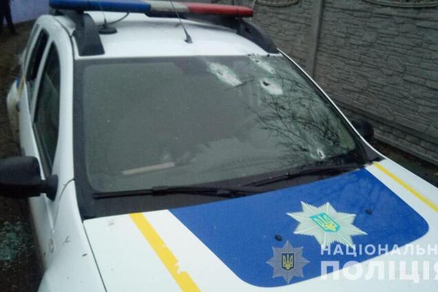 На Киевщине неизвестный обстрелял полицейских