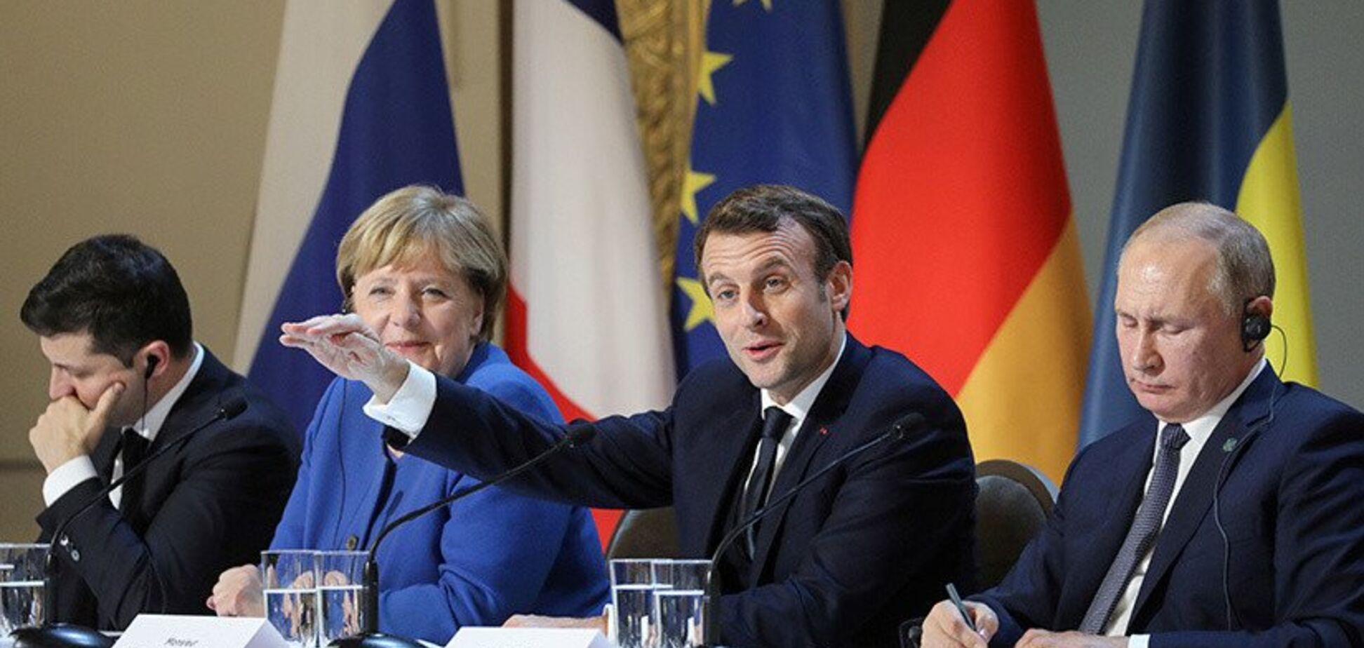 'Будете разговаривать с другим президентом!' Зеленский резко ответил на встрече в Париже
