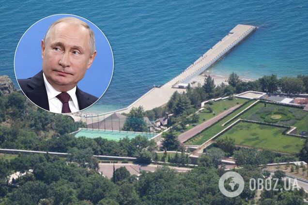 Дача Путіна в Криму: з'явилися ексклюзивні кадри