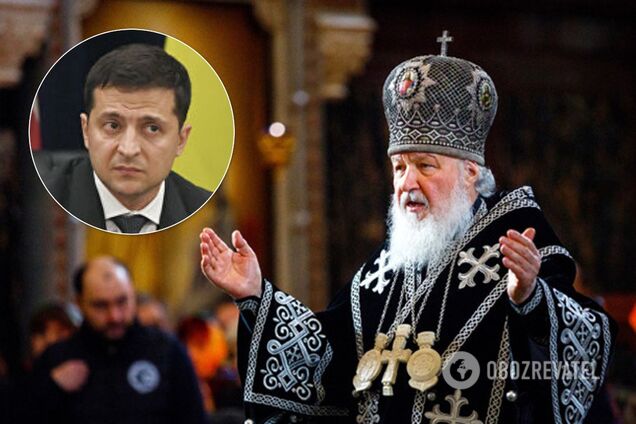 Патріарх Кирил вважає, що з приходом Зеленського в Україні зменшився тиск на віруючих РПЦ