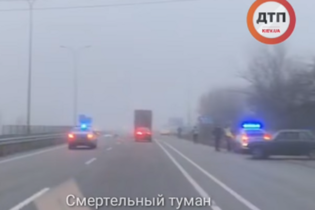 На Київщині через густий туман трапилася моторошна ДТП