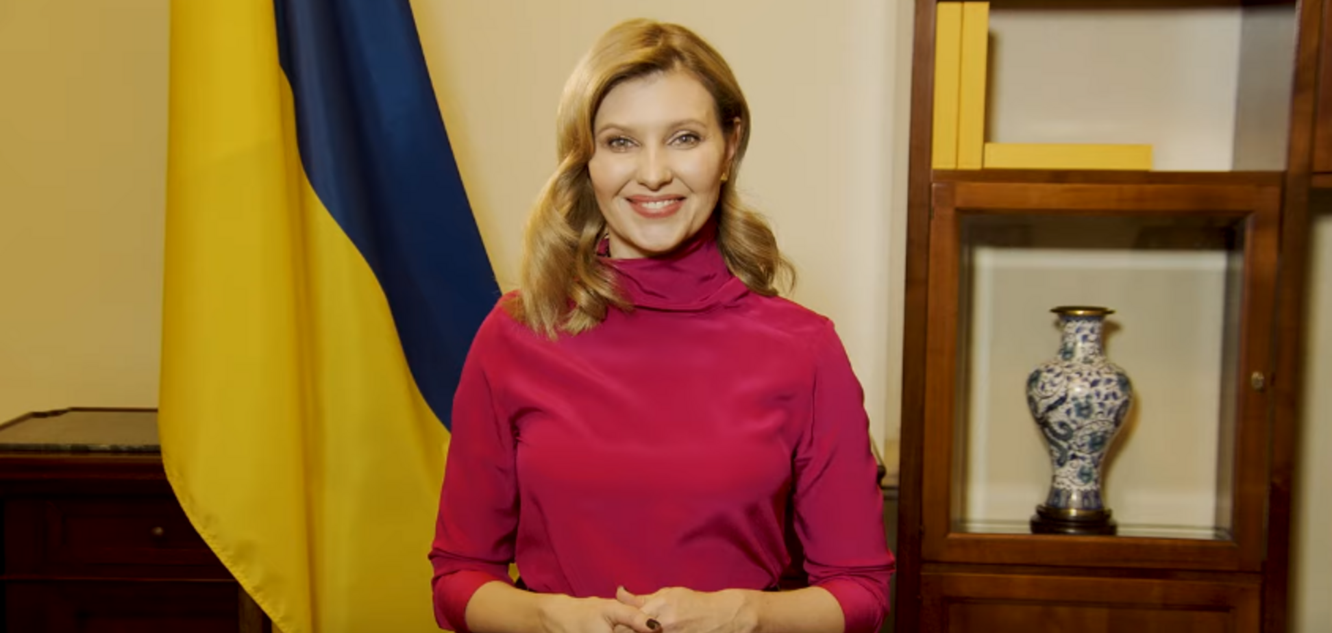 Мовою жестів: Зеленська вперше публічно звернулася до українців. Відео