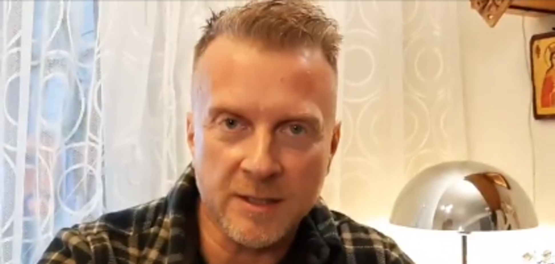 Украинский телеведущий, актер и писатель Антин Мухарский