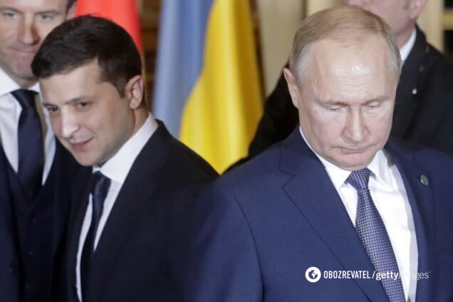 "Забудьте про Крим": у Путіна відповіли на рукостискання Зеленського