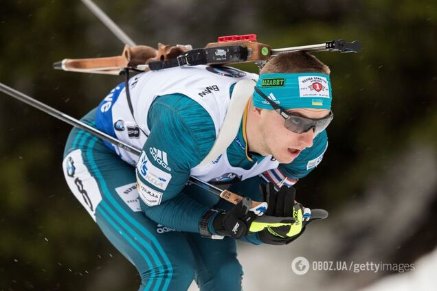 Украинец финишировал в топ-10 спринта на Кубке мира по биатлону