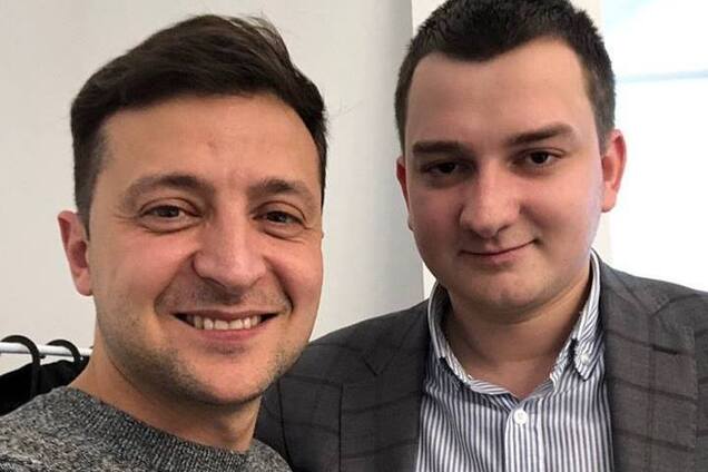 Президент Украины Владимир Зеленский и Михаил Ананченко