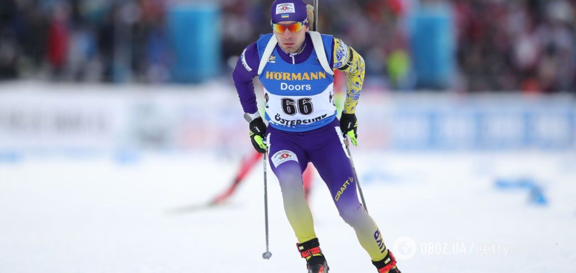 Сборная Украины провалила гонку на Кубке мира по биатлону