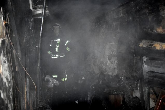 В центре Одессы горел подвал жилого дома