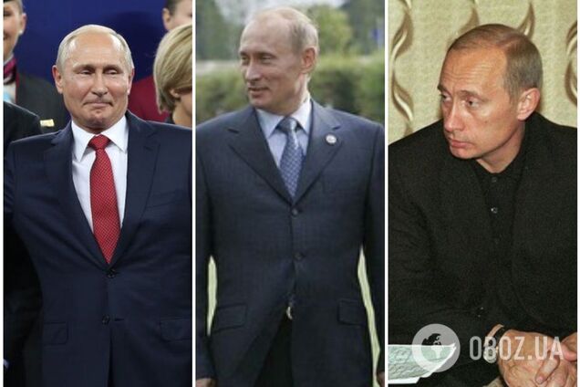 Как изменился Путин за 20 лет у власти: знаковые фото
