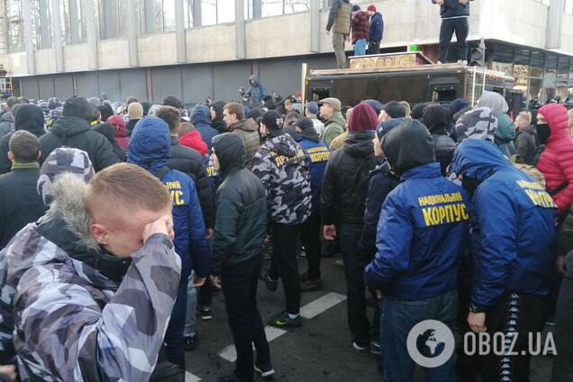 Мітинги під Радою