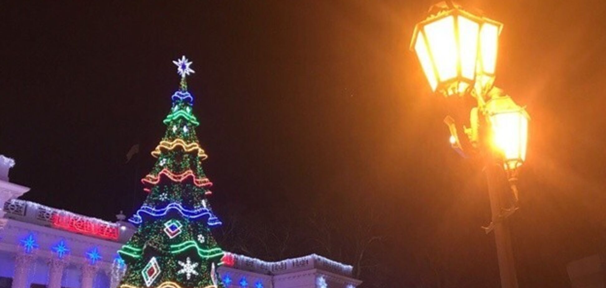 Главная новогодняя елка Одессы