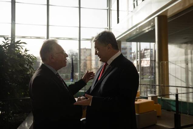 Петро Порошенко у Страсбурзі зустрівся з Джанні Букіккіо