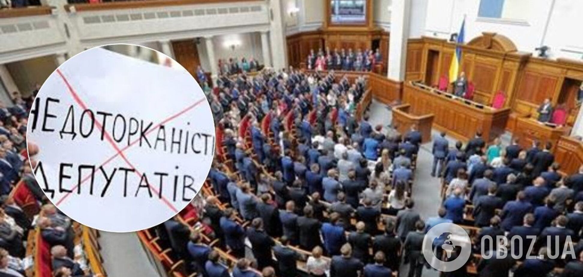 Зняття депутатської недоторканності