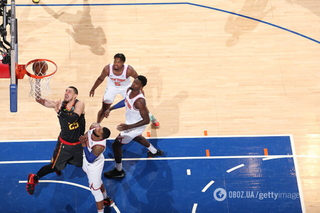 Украинец Лэнь забил эффектный данк в НБА – видео