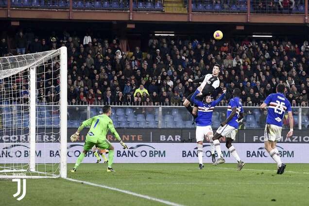 Роналду забив неймовірний 'літаючий' гол в Італії