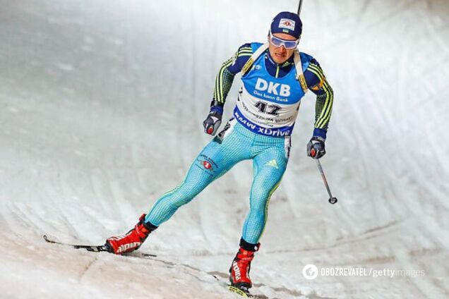 Український біатлоніст із великим відривом виграв 'золото' Кубка IBU
