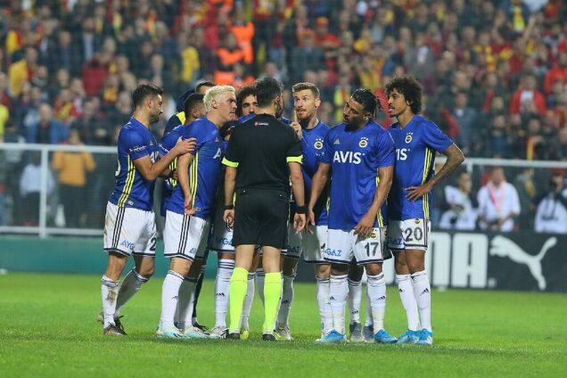 Невдоволення гравців 'Фенербахче'