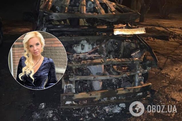 У Києві згоріло авто відомої активістки: з'явилися фото НП