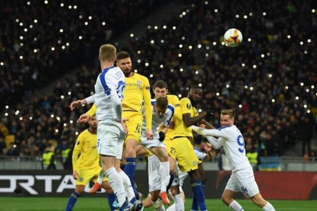 Ліга Європи 2018/19, матч 'Динамо' – 'Челсі'