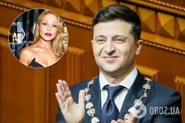 'Ти – чоловік нашої мрії!' Кароль заспівала для Зеленського на корпоративі. Ексклюзивне відео