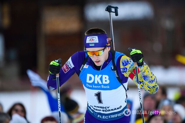 Сборная Украины провально выступила в гонке Кубка мира по биатлону