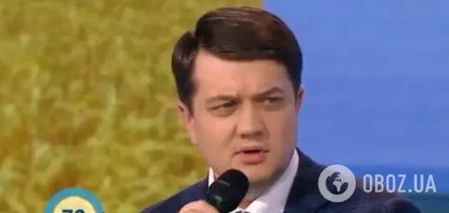 Скріншот ефіру "Свободи слова Савіка Шустера"