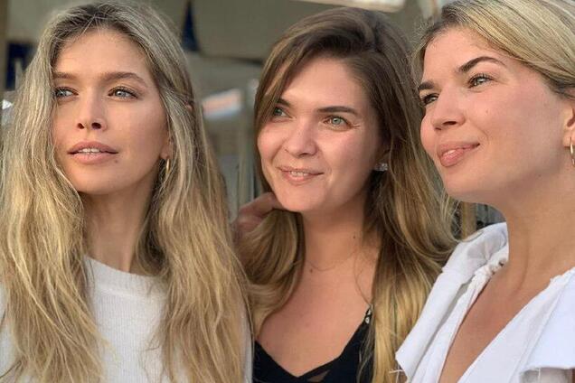 Вера Брежнева с сестрами