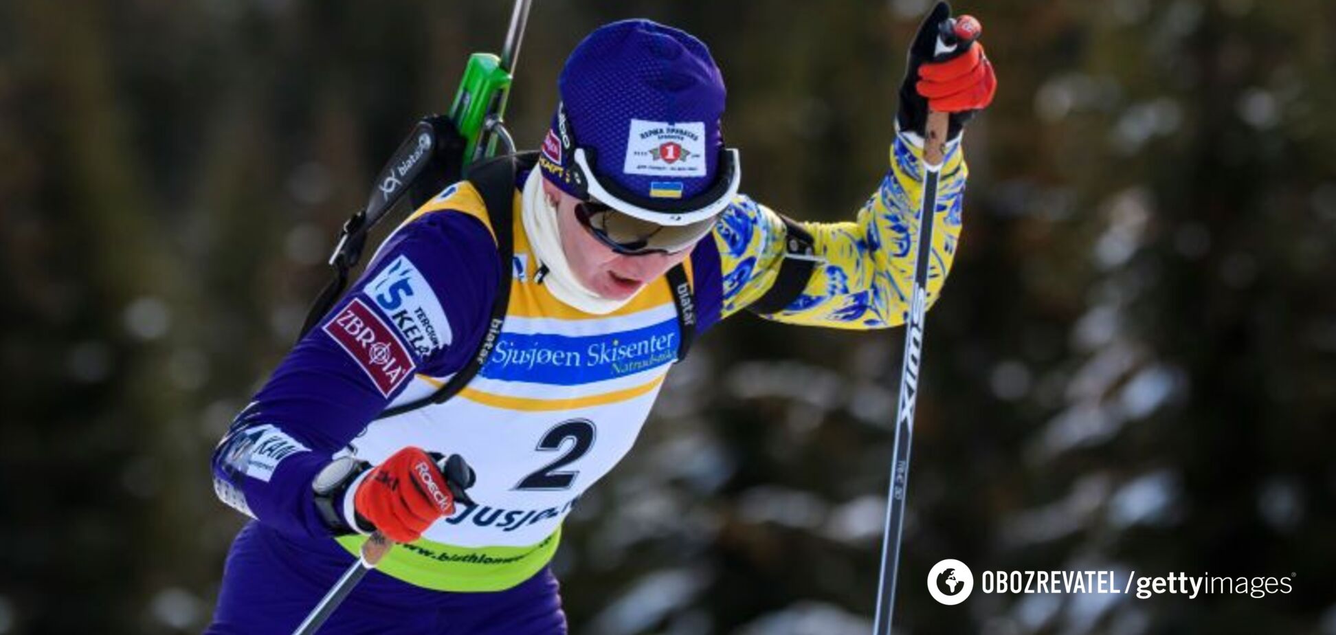 Украинка заняла последнее место на Кубке мира по биатлону