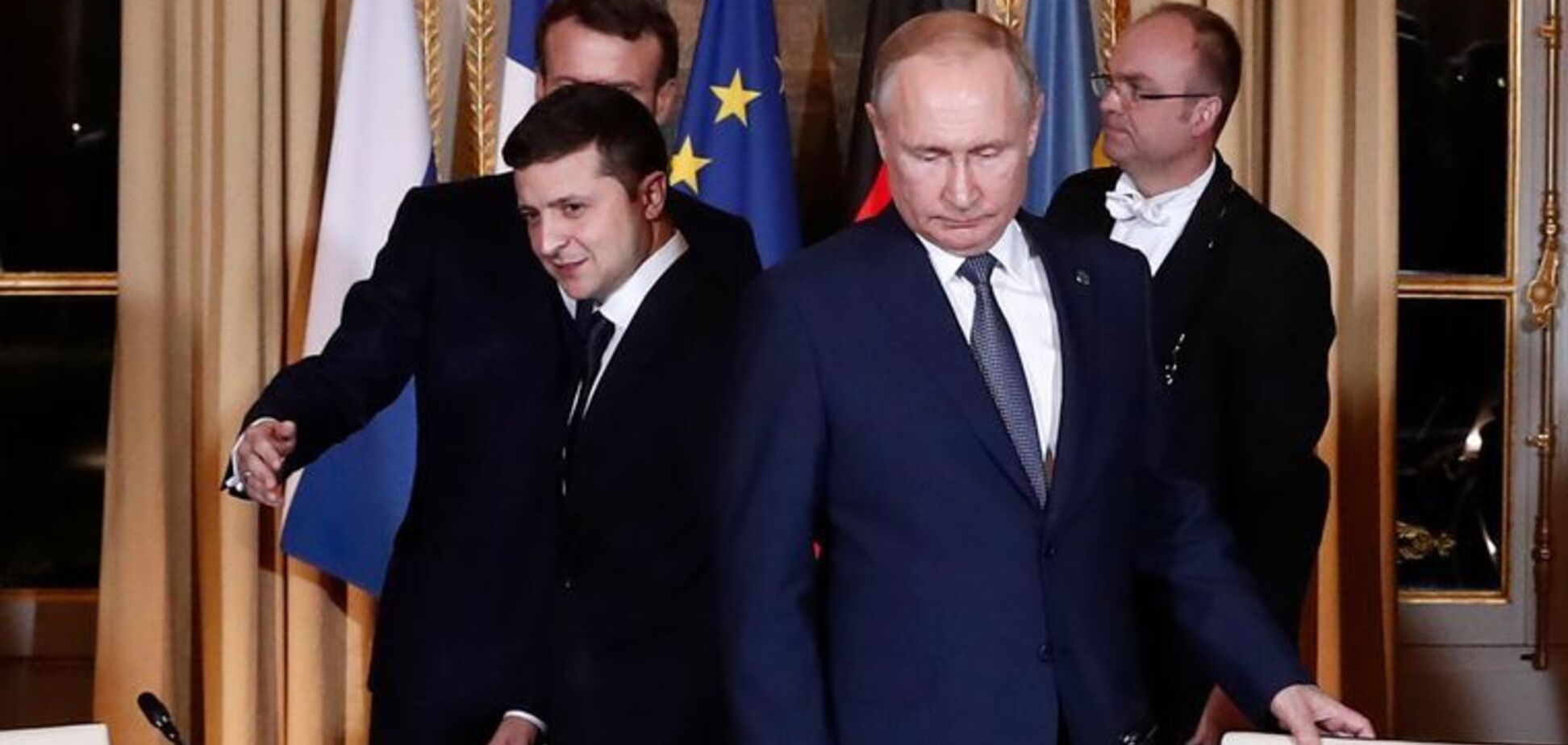 Переговори Путіна і Зеленського