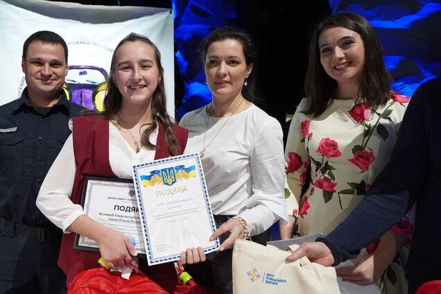В Киеве наградили победителей соревнований по безопасности дорожного движения