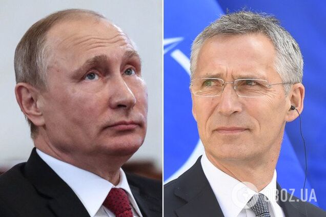 Путин и Столтенберг