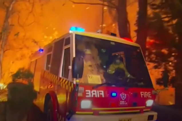 Лісові пожежі в Австралії