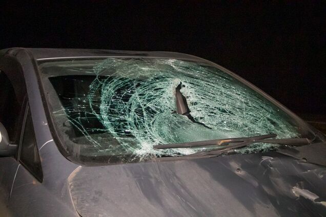 Под Днепром водитель насмерть сбил пешехода: фото и видео трагедии 18+