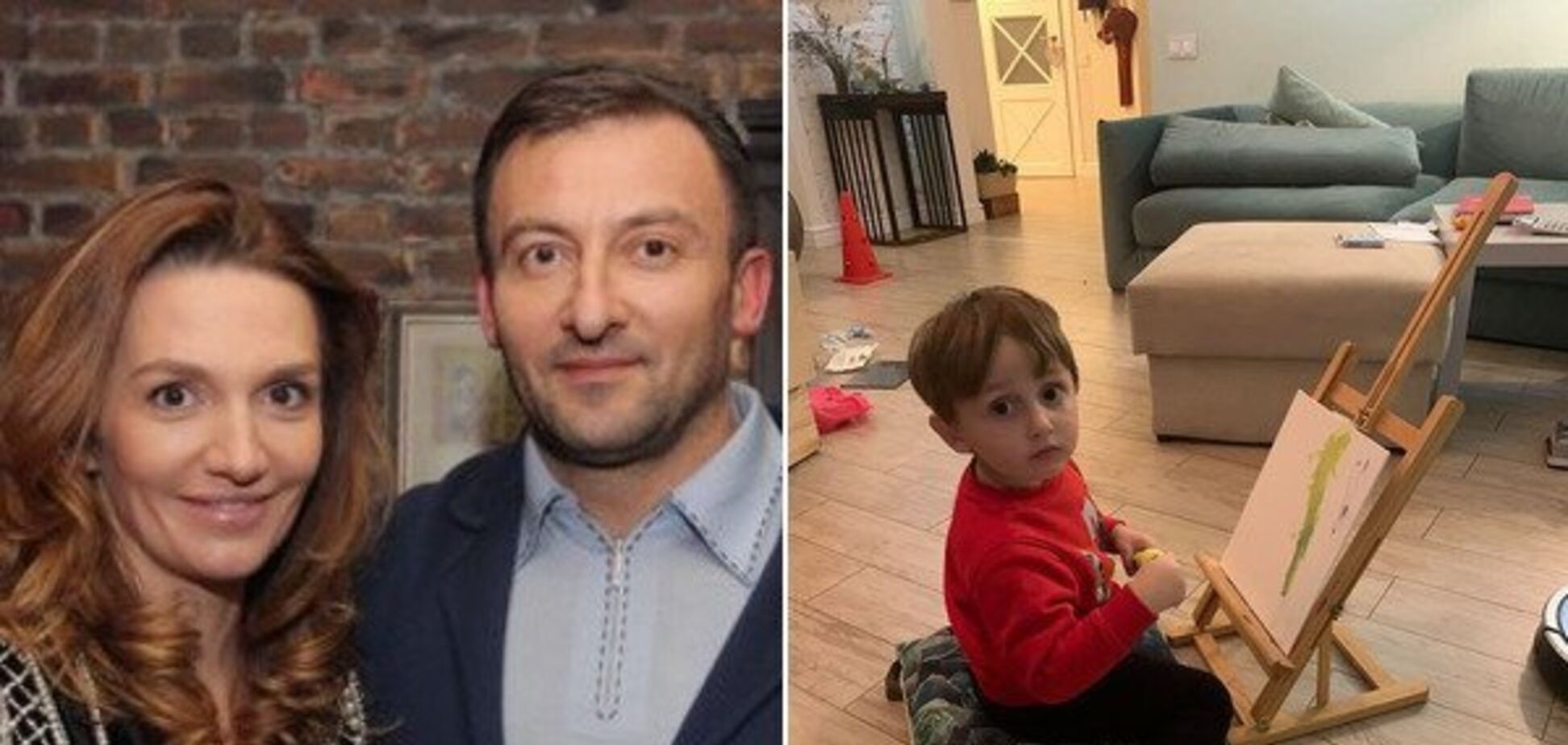 Депутат Соболев с женой Инной и погибший сын Александр