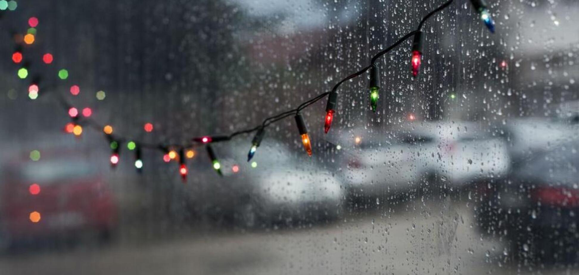 Появился дождливый прогноз на Рождество в Украине